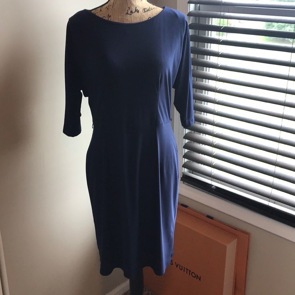 Sophia Christina navy blue dress sz 10